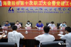 海建股份召開創(chuàng)建黨建工作示范點及&ldquo;我為加快推進(jìn)海南自由貿(mào)易港建設(shè)作貢獻(xiàn)&rdquo;動員大會